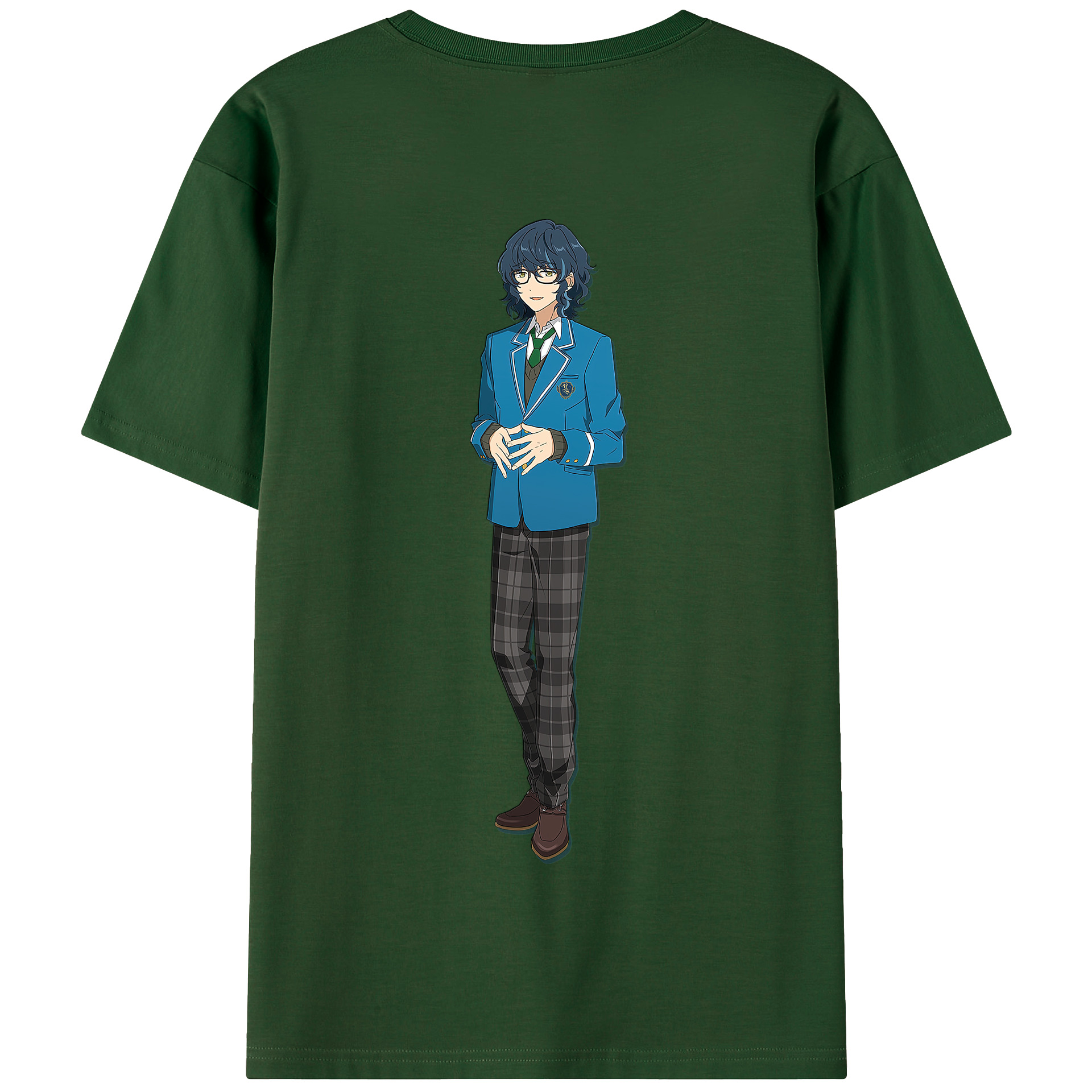 （画像用） あんさんぶるスターズ! Ensemble Stars 綿100％半袖Tシャツ（背面プリント）